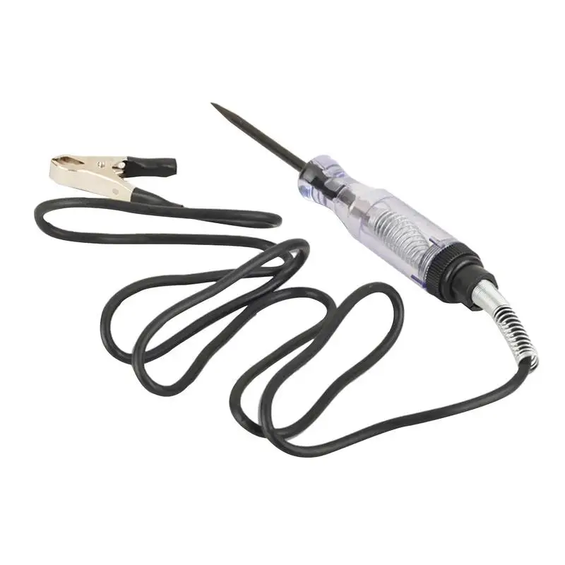 Auto 6-24 V DC Car Truck Voltage Circuit Tester Car Test Long Probe Pen Light Bulb Automobile Car Test Polarity Pen Tools
Auto 6-24 V DC Car Truck Voltage Circuit Tester Car Test Long Probe Pen Light Bulb Automobile Car Test Polarity Pen Tools