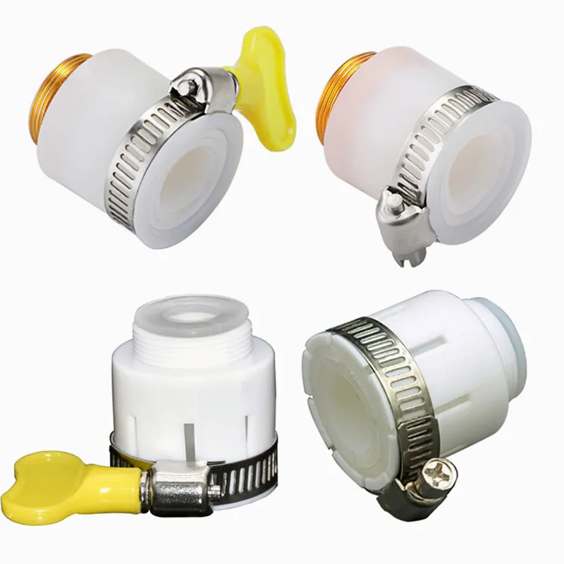 1PC Universal Joint Faucet Garden Adapter Shower Faucet Bubbler Connector Tap Water Filter Nozzle for Kitchen Faucet Accessories
1PC Universal Joint Faucet Garden Adapter Shower Faucet Bubbler Connector Tap Water Filter Nozzle for Kitchen Faucet Accessories