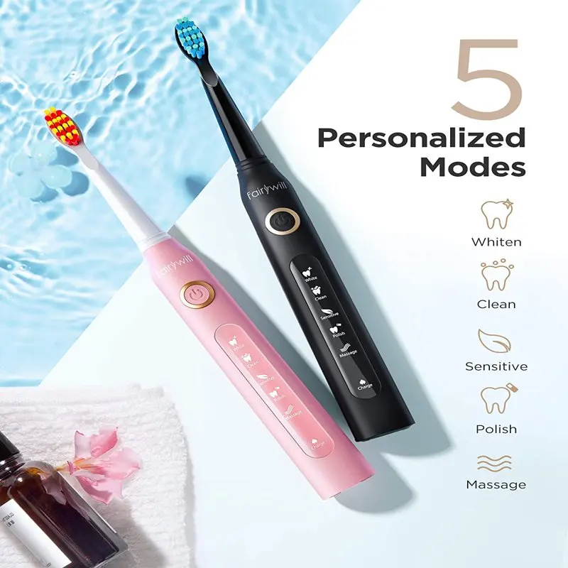 Packs Sonic Toothbrushes Lot Rechargeable for Adults & Teens 10 Brush Heads 2 Travel Cases,5 Modes with Smart Timer Lightweight
Packs Sonic Toothbrushes Lot Rechargeable for Adults & Teens 10 Brush Heads 2 Travel Cases,5 Modes with Smart Timer Lightweight