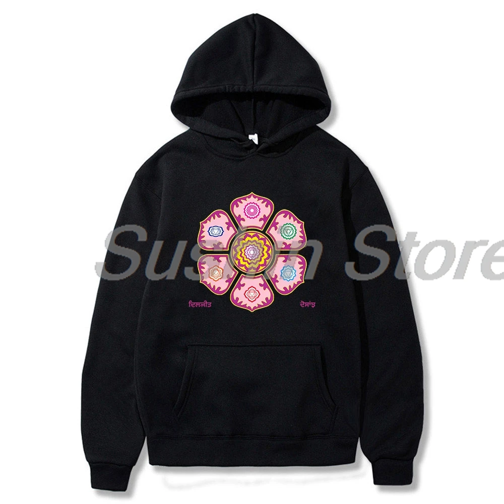 Diljit Dosanjh Chakra Hoodie 2024 Dil-Luminati Tour Long Sleeve Streetwear Women Men Hooded Sweatshirt Fashion Clothes
Diljit Dosanjh Chakra Hoodie 2024 Dil-Luminati Tour Long Sleeve Streetwear Women Men Hooded Sweatshirt Fashion Clothes