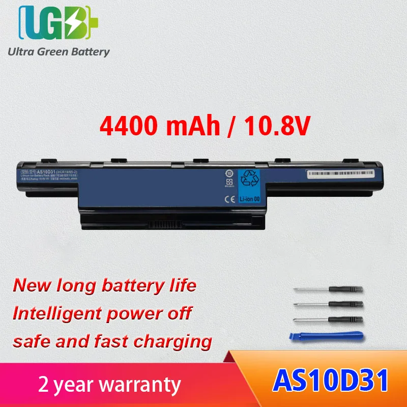 UGB Новый AS10D31 AS10D81 Аккумулятор для Acer Aspire AS10D31 AS10D81 V3-571G AS10D51 AS10D61 AS10D71 AS10D75 5741
UGB Новый AS10D31 AS10D81 Аккумулятор для Acer Aspire AS10D31 AS10D81 V3-571G AS10D51 AS10D61 AS10D71 AS10D75 5741