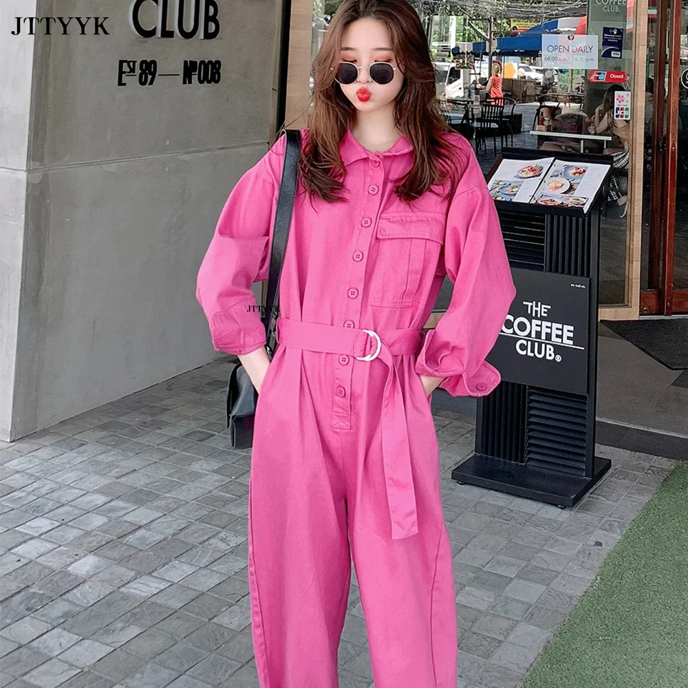 Women Long Sleeve Loose Jumpsuit Wide Leg Pants Overalls Female Streetwear Hip Hop Casual Cargo Straight Trousers Korean Romper
Women Long Sleeve Loose Jumpsuit Wide Leg Pants Overalls Female Streetwear Hip Hop Casual Cargo Straight Trousers Korean Romper