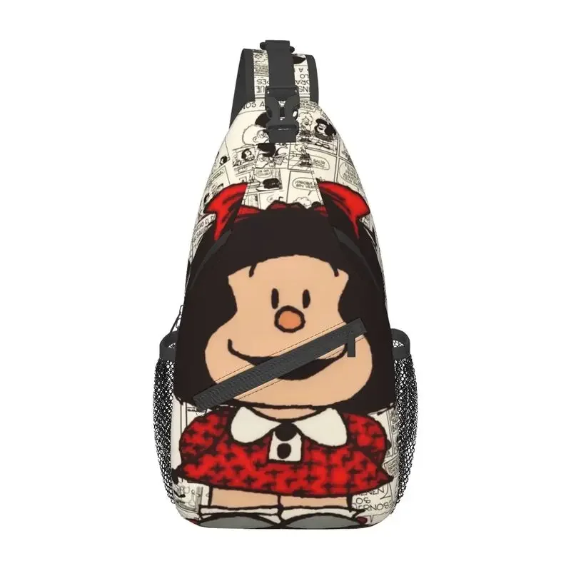 Anime Mafalda Crossbody Sling Backpack Men Custom Cartoon Kawaii Shoulder Chest Bag for Cycling Camping Daypack
Anime Mafalda Crossbody Sling Backpack Men Custom Cartoon Kawaii Shoulder Chest Bag for Cycling Camping Daypack