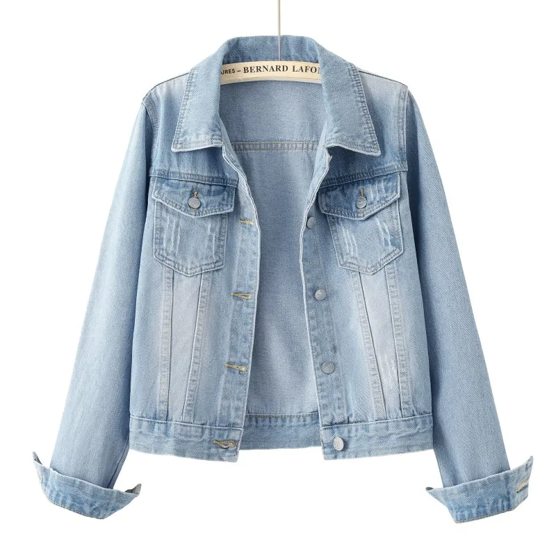 2023 New Spring And Autumn Cowboy Coat Girl Jacket Internet Celebrity Hot Money Superior Quality Work Clothes Free Shipping
2023 New Spring And Autumn Cowboy Coat Girl Jacket Internet Celebrity Hot Money Superior Quality Work Clothes Free Shipping
