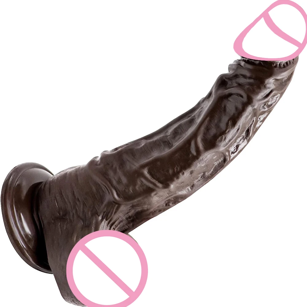 

9.5 inch Thick Huge G Spot Dildos Realistic Dildo with Suction Cup Big Black Dildo Anal Giant Penis Sex Toys for Women and Men
