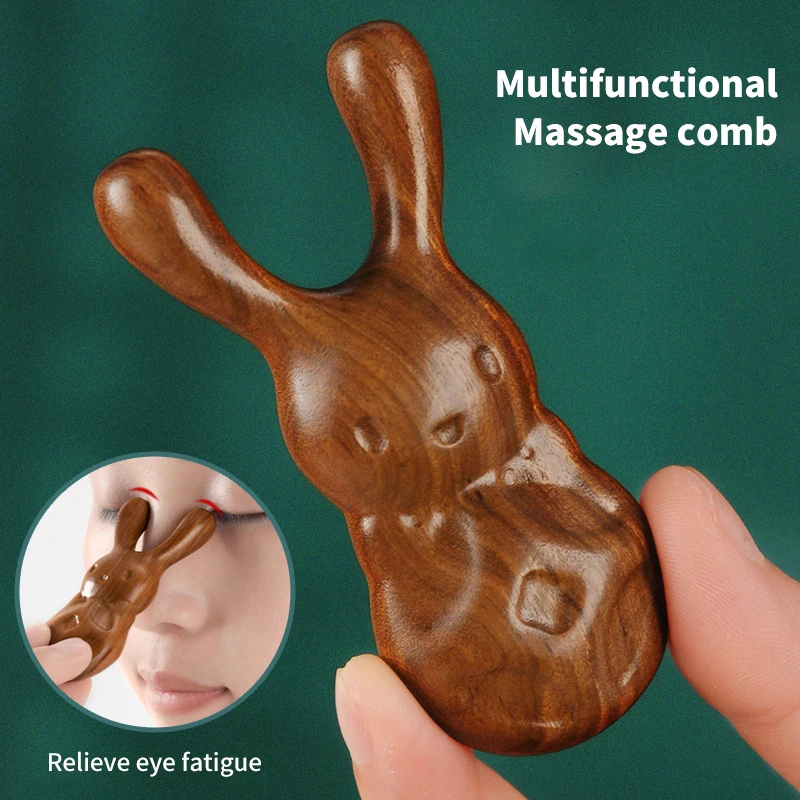 1Pcs Golden Sandalwood Massage Comb Rabbit Shape Nose And Eye Acupoint Massage Comb Relieve Rhinitis Promote Blood Circulation
1Pcs Golden Sandalwood Massage Comb Rabbit Shape Nose And Eye Acupoint Massage Comb Relieve Rhinitis Promote Blood Circulation