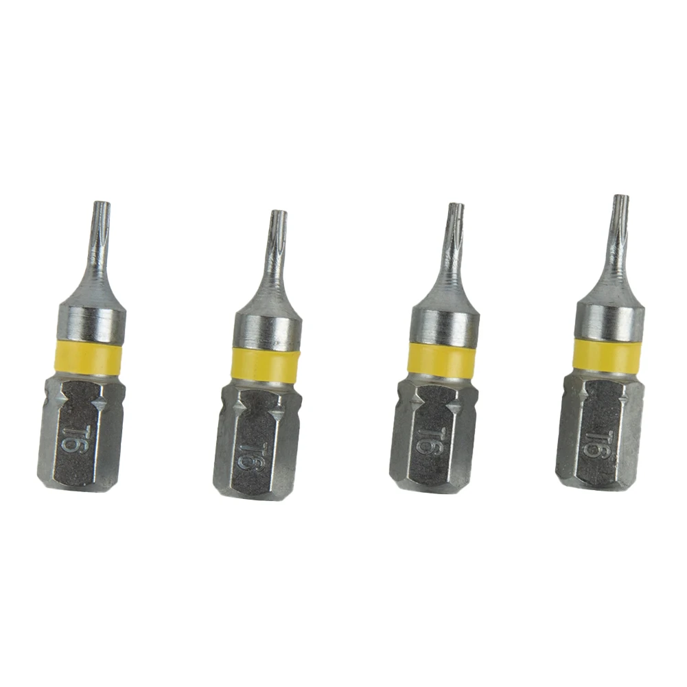 Hand Tools Screwdriver Bit Workshop Equipment 1/4\" Electric Screw Driver Bit Spanner T6-T40 Hex Head 25mm 4Pc Durable
Hand Tools Screwdriver Bit Workshop Equipment 1/4\" Electric Screw Driver Bit Spanner T6-T40 Hex Head 25mm 4Pc Durable