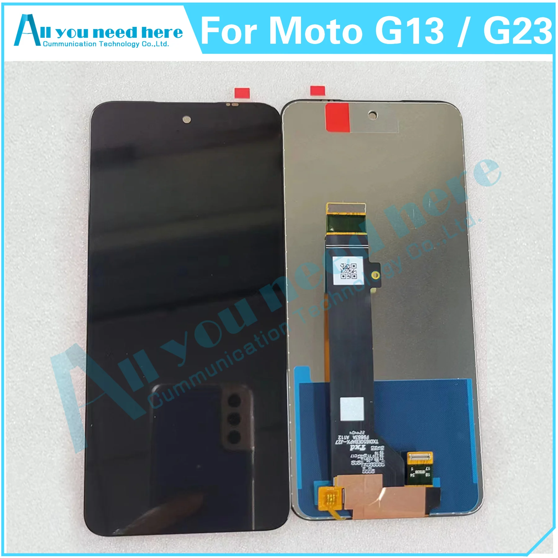 Для Motorola Moto G13 G23 ЖК-дисплей сенсорный экран дигитайзер в сборе запасные части для замены
Для Motorola Moto G13 G23 ЖК-дисплей сенсорный экран дигитайзер в сборе запасные части для замены