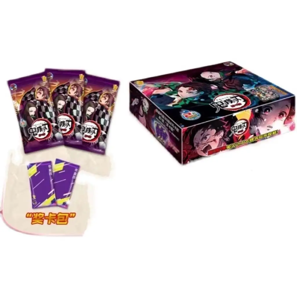 Original New Anime Demon Slayer cards Box hobby Collection TCG Playing Game rare Card Kimetsu No Yaiba Figures Children gift Toy
Original New Anime Demon Slayer cards Box hobby Collection TCG Playing Game rare Card Kimetsu No Yaiba Figures Children gift Toy