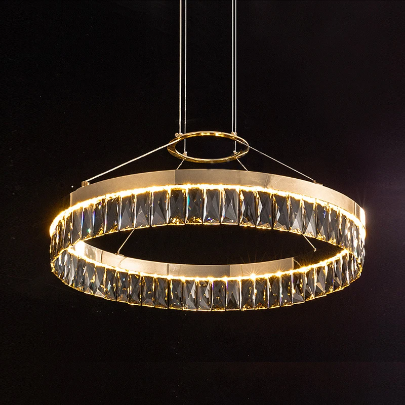 Luxury crystal chandelier, circular living room lamp,gold chandeliers,D60CM/D80CM,height adjustable,lamps living room crystal
Luxury crystal chandelier, circular living room lamp,gold chandeliers,D60CM/D80CM,height adjustable,lamps living room crystal