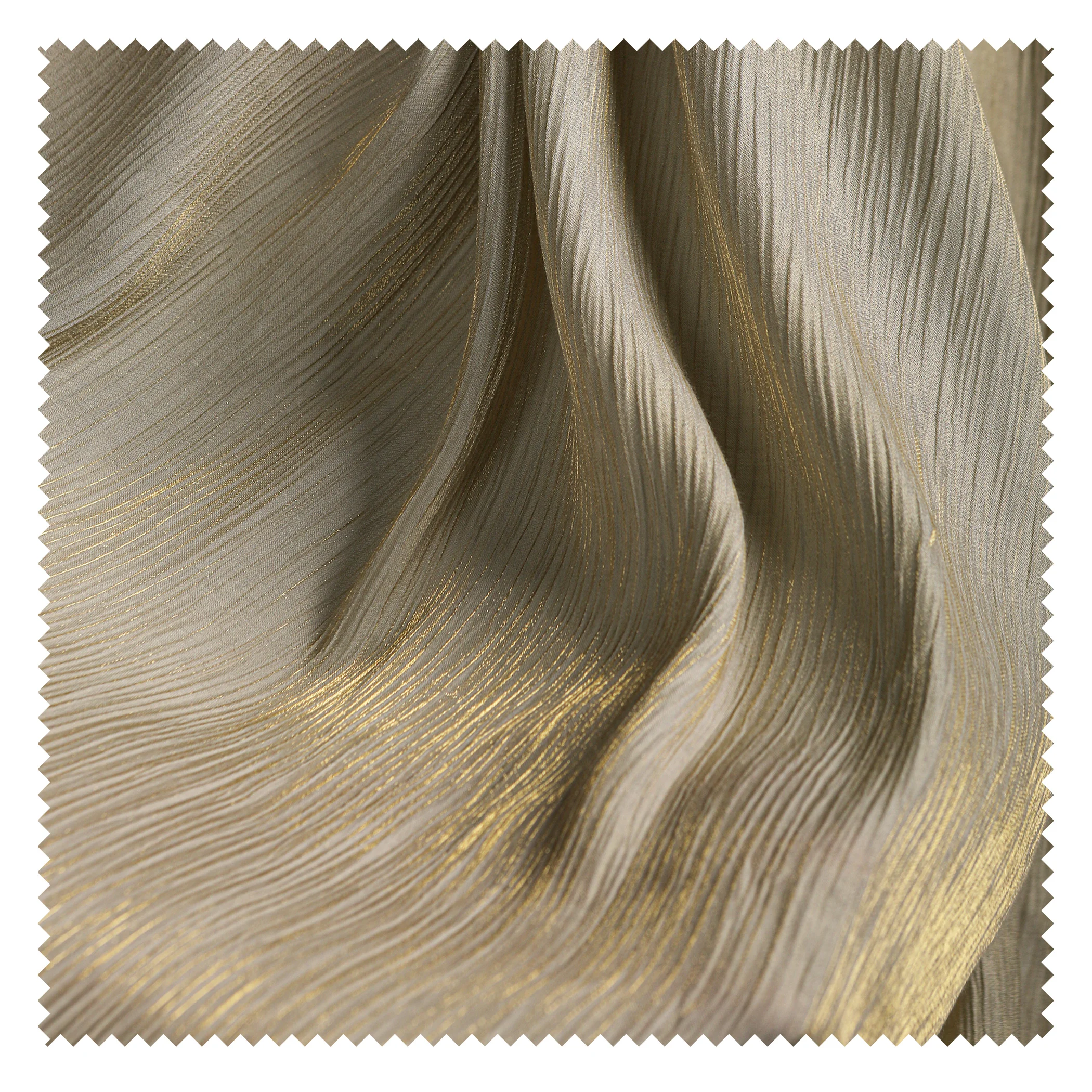 Micro Golden Light Gradient Fine Pleated Gradient Texture Reconstruction Pleated Modeling Clothing Designer Fabric
Micro Golden Light Gradient Fine Pleated Gradient Texture Reconstruction Pleated Modeling Clothing Designer Fabric