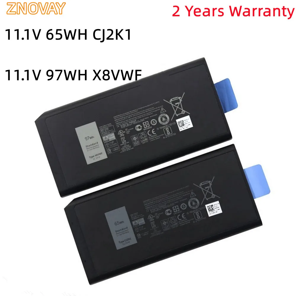 ZNOVAY X8VWF 5XT3V 4XKN5 11.1V 65Wh 97Wh Laptop Battery for DELL CJ2K1 09FN4 DKNKD Latitude 14 7404 E5404 E7404
ZNOVAY X8VWF 5XT3V 4XKN5 11.1V 65Wh 97Wh Laptop Battery for DELL CJ2K1 09FN4 DKNKD Latitude 14 7404 E5404 E7404