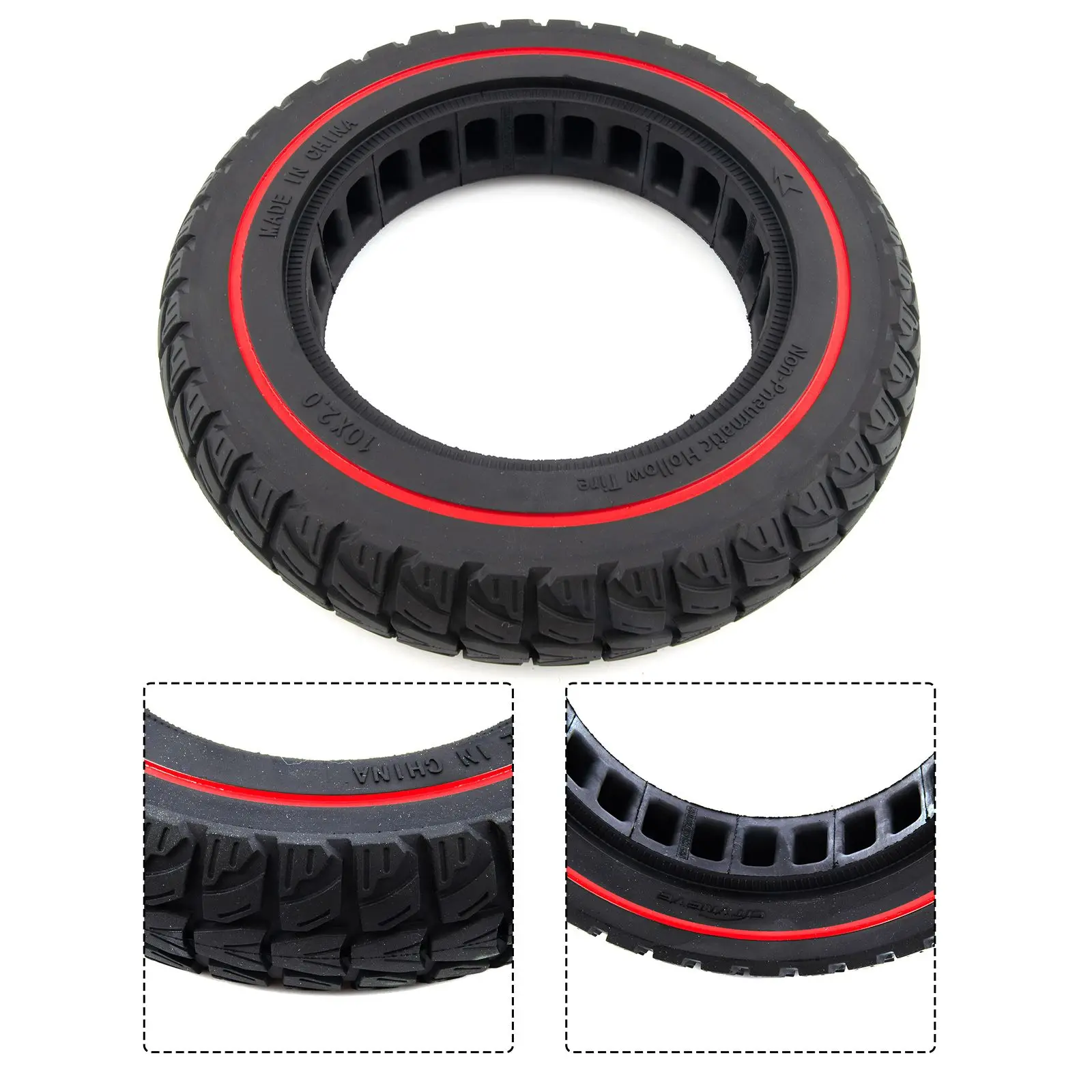 Off-road Tyre Solid Tyre Rubber 10 Inch 10x2.0 Electric Scooter Accessories Replacement For M365/Pro Brand New
Off-road Tyre Solid Tyre Rubber 10 Inch 10x2.0 Electric Scooter Accessories Replacement For M365/Pro Brand New