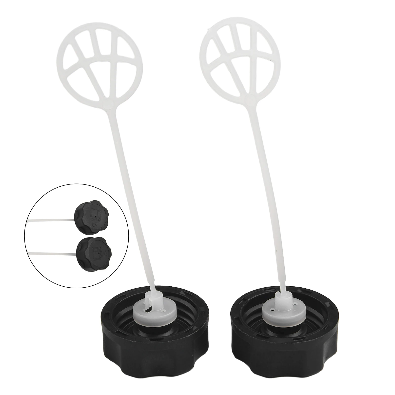 2pcs For 43cc 49cc 52cc 55cc Petrol Scooter Black Plastic Fuel Tank Cap For Various Strimmer Hedge Trimmer Brush Cutter
2pcs For 43cc 49cc 52cc 55cc Petrol Scooter Black Plastic Fuel Tank Cap For Various Strimmer Hedge Trimmer Brush Cutter