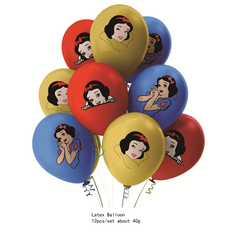 Snow White 12pcs Red Blue Yellow Latex Balloons Birthday Party Decorations Adult Wedding Decor Helium Globos Balloon Baby Shower
Snow White 12pcs Red Blue Yellow Latex Balloons Birthday Party Decorations Adult Wedding Decor Helium Globos Balloon Baby Shower