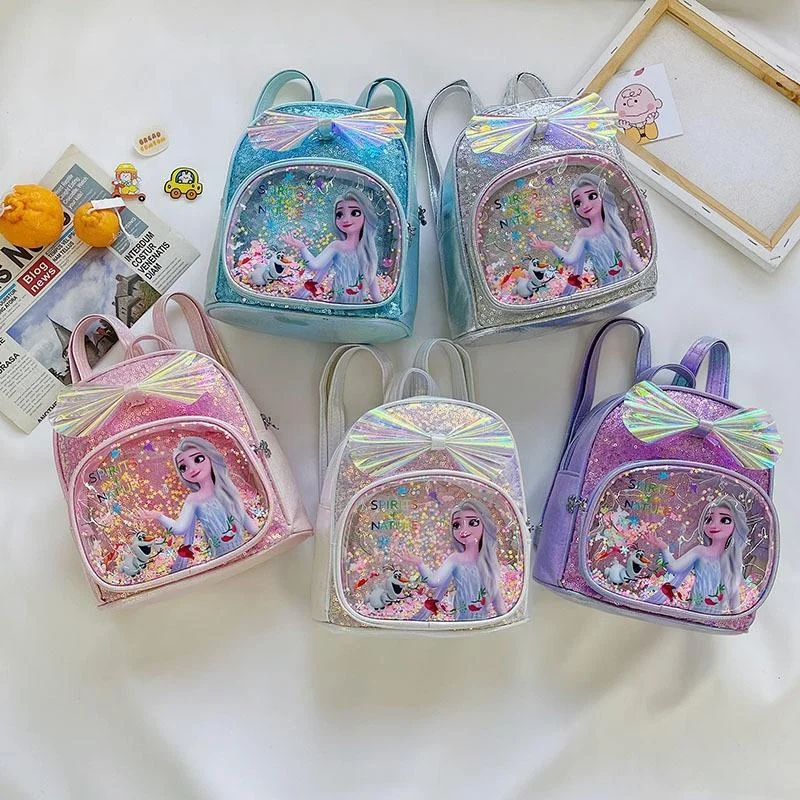 Disney Frozen Elsa Girls Kindergarten Girls Mini Bag Cute Cartoon Schoolbag Fashion Creative Sequin Backpack Waterproof Backpack
Disney Frozen Elsa Girls Kindergarten Girls Mini Bag Cute Cartoon Schoolbag Fashion Creative Sequin Backpack Waterproof Backpack
