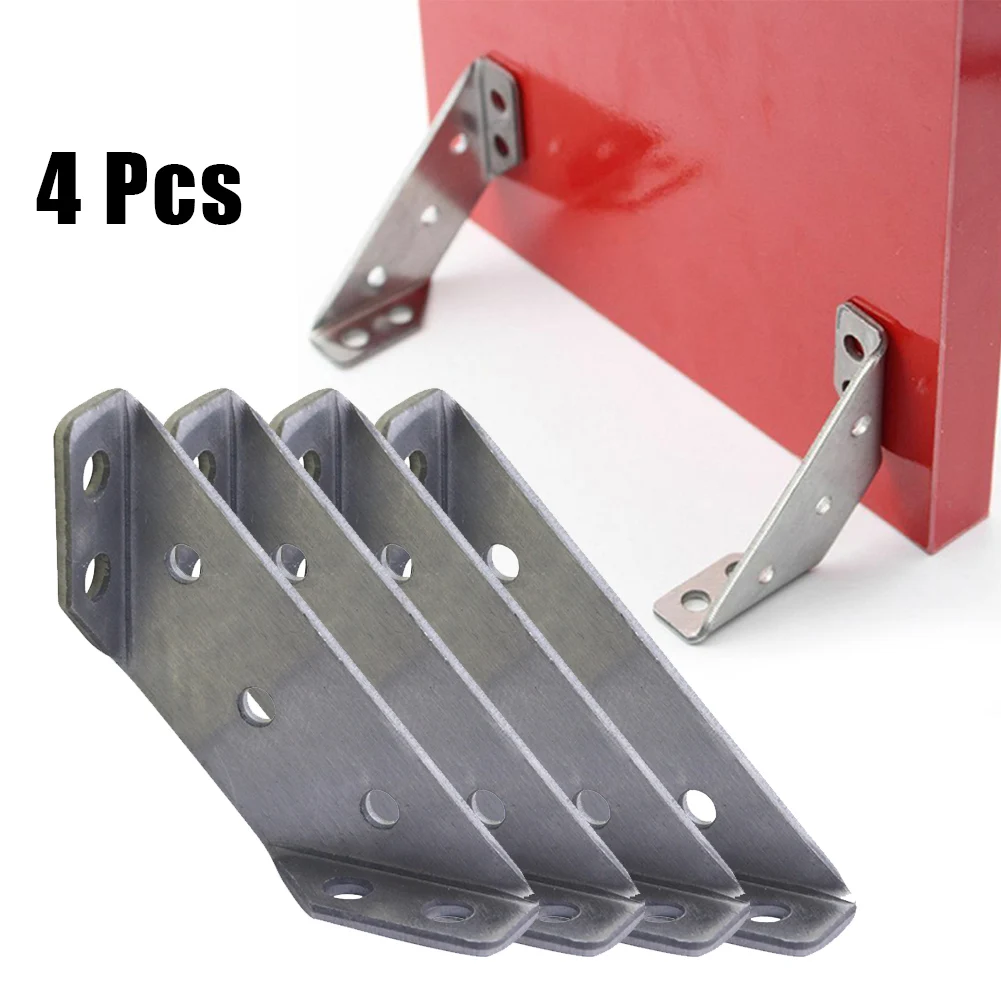 4PCS Corner Brackets Protector Right Angle Corner Stand Stainless Steel Corner Brace Joint Fastener For Wood Furniture Hardware
4PCS Corner Brackets Protector Right Angle Corner Stand Stainless Steel Corner Brace Joint Fastener For Wood Furniture Hardware