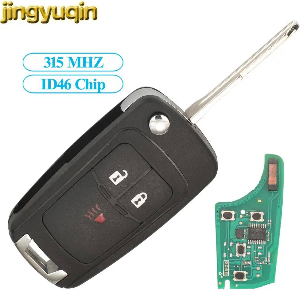 Jingyuqin 3Button дистанционный ключ-брелок от машины 315MHz ID46 Chip для Chevrolet Spark Cruze 2013 2014 2015 2016
Jingyuqin 3Button дистанционный ключ-брелок от машины 315MHz ID46 Chip для Chevrolet Spark Cruze 2013 2014 2015 2016