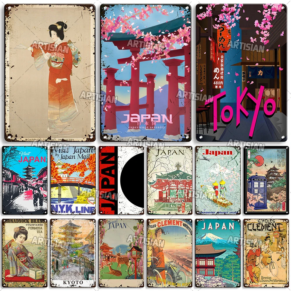 ARTISIAN Rusty Japan Metal Poster Decorative Plate Vintage Travel Metal Tin Sign Home Bar Club Wall Decor Funny Metal Plaque
ARTISIAN Rusty Japan Metal Poster Decorative Plate Vintage Travel Metal Tin Sign Home Bar Club Wall Decor Funny Metal Plaque