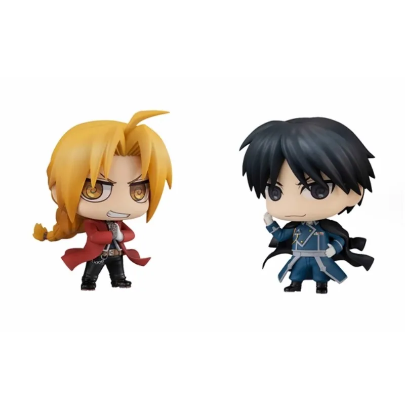 

Original Goods in Stock MegaHouse Edward Elric Colonel Roy Mustang FULLMETAL ALCHEMIST Q Version Model Collectible Toys Gift