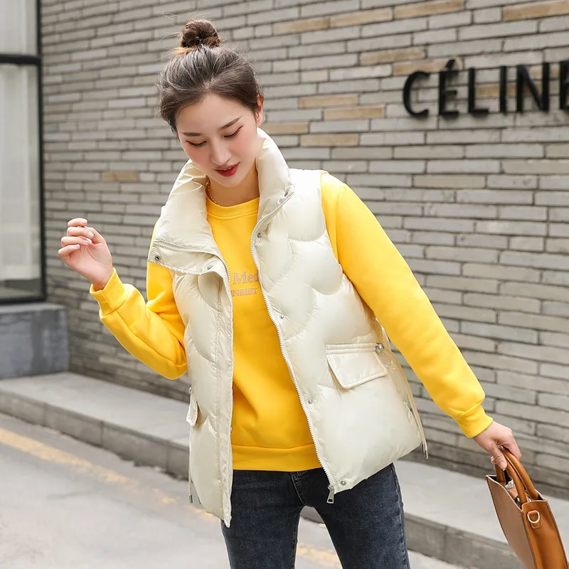 Women Jackets Winter Warm Vest Girl Coat Plus Size Black Cotton Jacket Female Chalecos Women Wadded Feminina 2022 Clothes
Women Jackets Winter Warm Vest Girl Coat Plus Size Black Cotton Jacket Female Chalecos Women Wadded Feminina 2022 Clothes