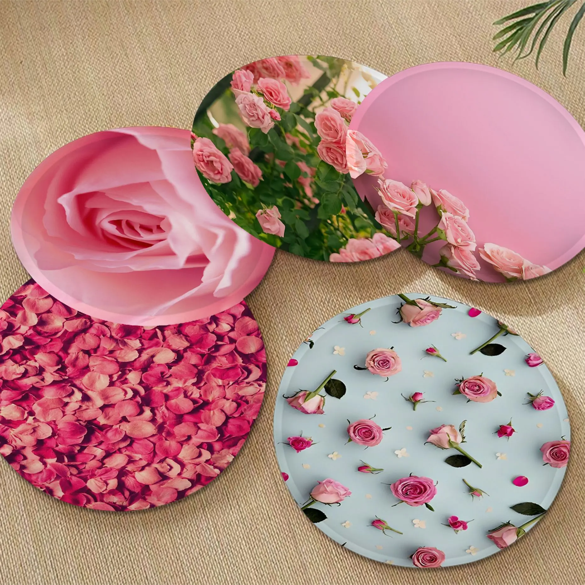 Pink Rose Nordic Printing Dining Chair Cushion Circular Decoration Seat For Office Desk Chair Mat Pad
Pink Rose Nordic Printing Dining Chair Cushion Circular Decoration Seat For Office Desk Chair Mat Pad