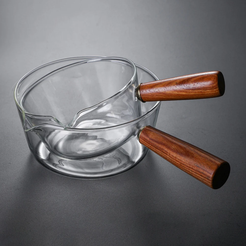 400ml/600ml Glass Milk Pot with Wooden Handle Borosilicate Glass Milk Pan Heat Resistant Saucepan for Stove Ceramic Kitchen Tool
400ml/600ml Glass Milk Pot with Wooden Handle Borosilicate Glass Milk Pan Heat Resistant Saucepan for Stove Ceramic Kitchen Tool