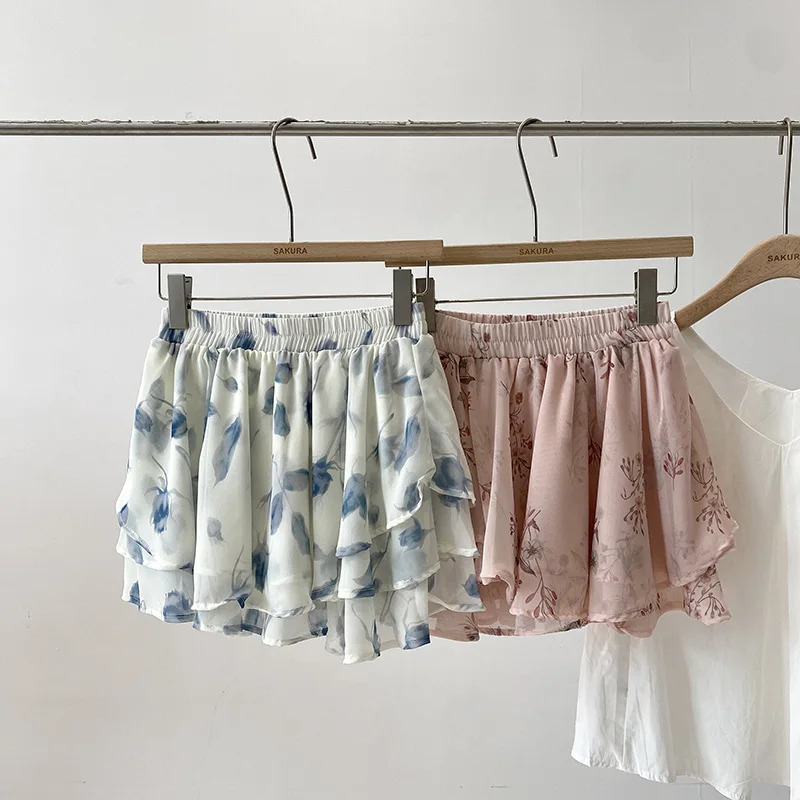 Korean Fashion Mini Skirts for Women Chiffon Floral Printed A-line High Waist Female Skirts with Short Summer Skirt Dropshipping
Korean Fashion Mini Skirts for Women Chiffon Floral Printed A-line High Waist Female Skirts with Short Summer Skirt Dropshipping