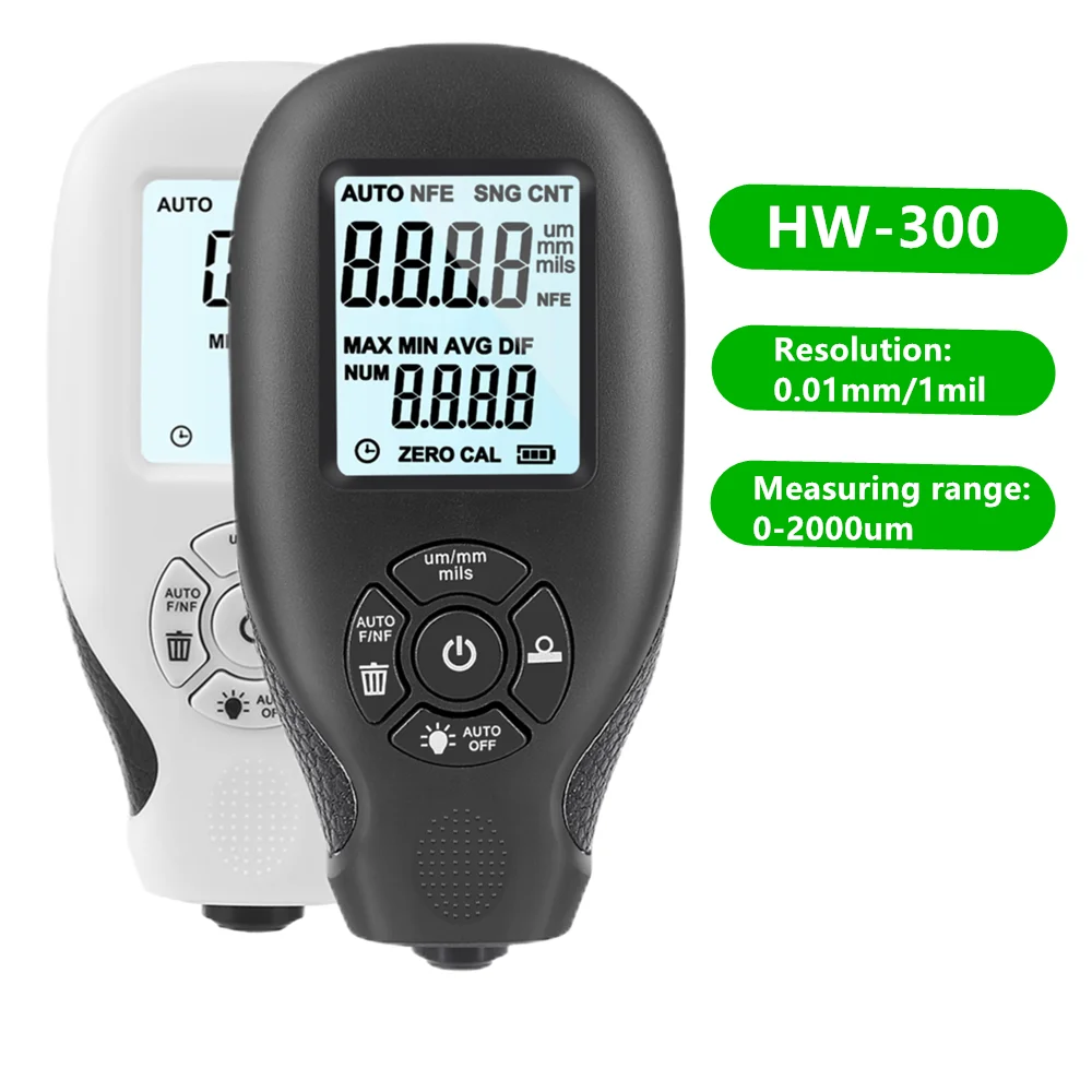 Digital Coating Thickness Gauge Thickness DFT Meter Handheld LCD Display Calibration 0.01mm 1mil Function For Car Automotive
Digital Coating Thickness Gauge Thickness DFT Meter Handheld LCD Display Calibration 0.01mm 1mil Function For Car Automotive