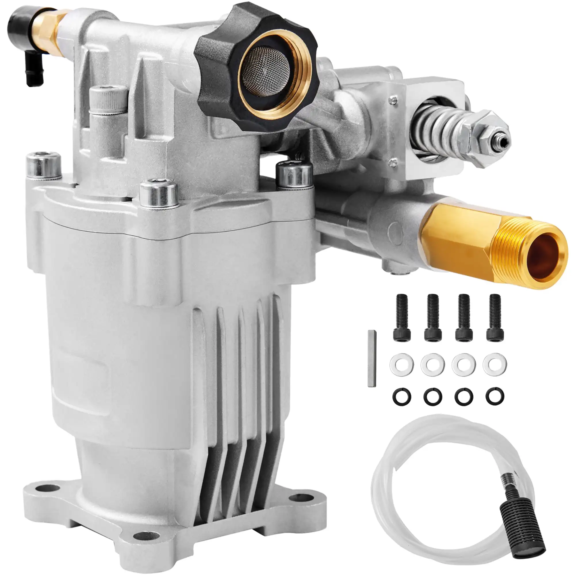 BENTISM Horizontal Pressure Washer Pump 3/4" Shaft Max 3400 PSI 2.5 GPM Universal Pump and Original Engineering
BENTISM Horizontal Pressure Washer Pump 3/4" Shaft Max 3400 PSI 2.5 GPM Universal Pump and Original Engineering