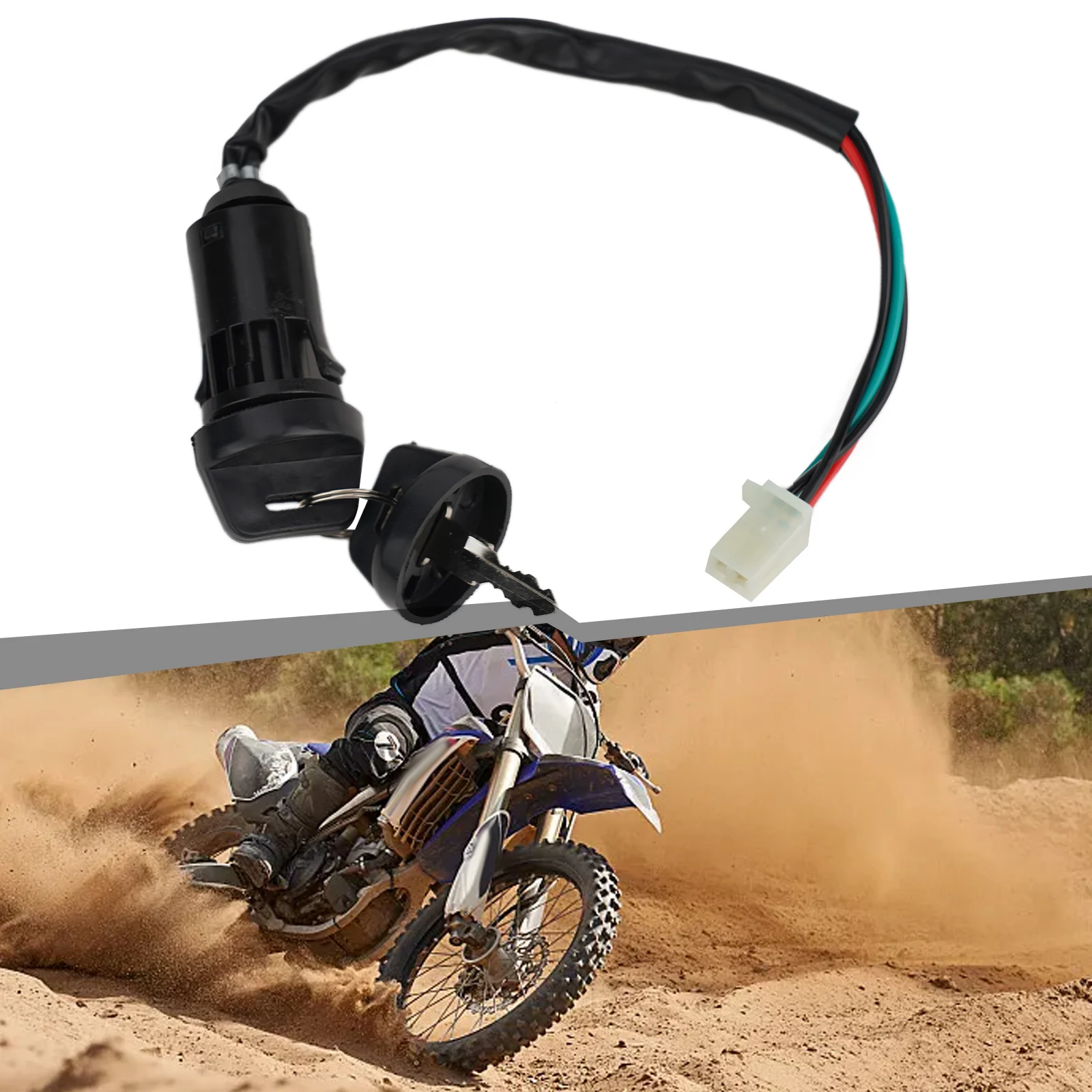 Ignition Switch Door Lock Motocross ATV Accessories Waterproof Electric With 2pcs Key 50-250CC Ignition Switch
Ignition Switch Door Lock Motocross ATV Accessories Waterproof Electric With 2pcs Key 50-250CC Ignition Switch