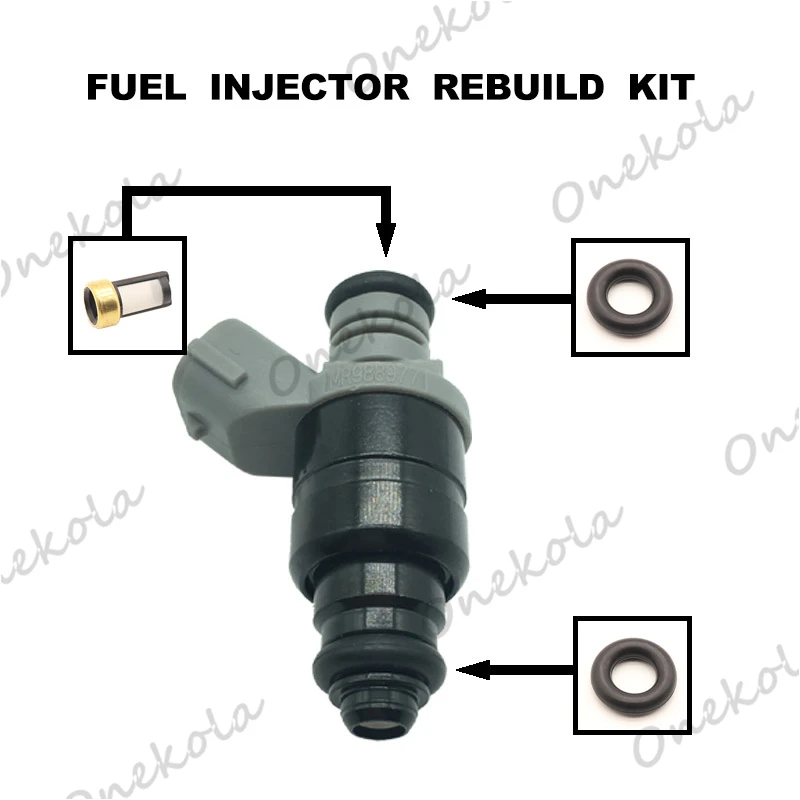 Fuel Injector repair kit Orings Filters for MR988977 Fits Mitsubishi Colt 1.3L Smart Forfour 04-08
Fuel Injector repair kit Orings Filters for MR988977 Fits Mitsubishi Colt 1.3L Smart Forfour 04-08