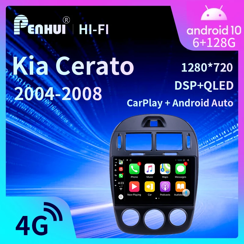 Car DVD For Kia Cerato ( 2004-2008) Car Radio Multimedia Video Player Navigation GPS Android 10.0 Double Din
Car DVD For Kia Cerato ( 2004-2008) Car Radio Multimedia Video Player Navigation GPS Android 10.0 Double Din