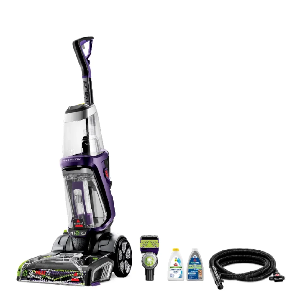 BISSELL Pro Heat 2X Revolution Pet Pro Full-Size Carpet Cleaner 2 In 1 Pet Upholstery Tool Turbostrength™ Motor Technology
BISSELL Pro Heat 2X Revolution Pet Pro Full-Size Carpet Cleaner 2 In 1 Pet Upholstery Tool Turbostrength™ Motor Technology
