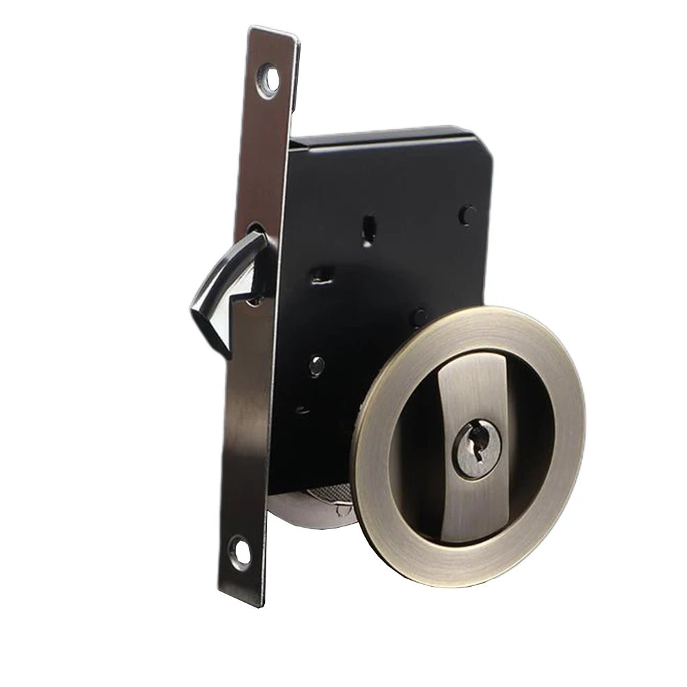 1set Sliding Door Lock Invisible Indoor Single Side Door Lock With Key Single Hook For Sliding Doors Home Improvement
1set Sliding Door Lock Invisible Indoor Single Side Door Lock With Key Single Hook For Sliding Doors Home Improvement