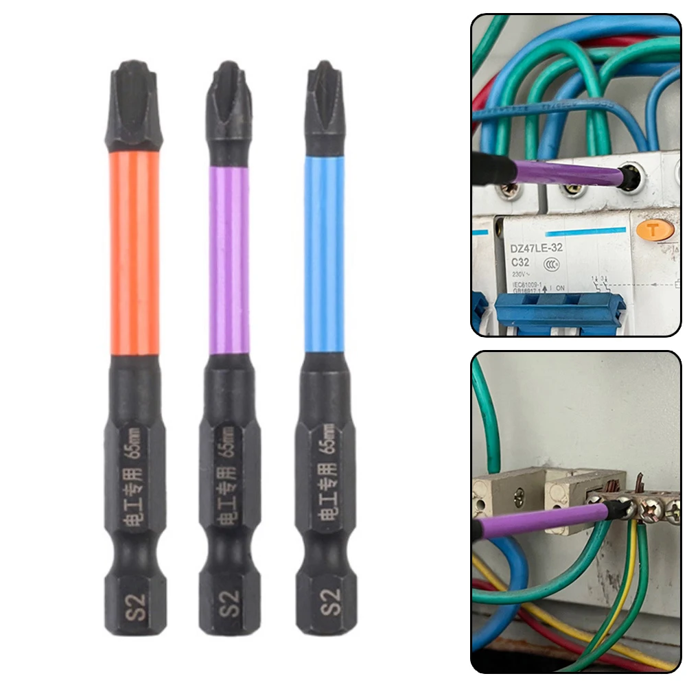 3pc 65mm Magnetic Special Cross Screwdriver Bits Alloy Steel Batch Head Nutdrivers FPH1 FPH2 FPH3 For Socket Switch Power Tool
3pc 65mm Magnetic Special Cross Screwdriver Bits Alloy Steel Batch Head Nutdrivers FPH1 FPH2 FPH3 For Socket Switch Power Tool