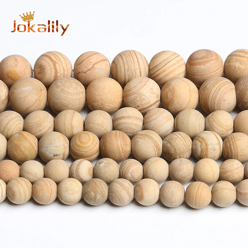 Matte Yellow Wood Grain Jaspers Beads Natural Stone Round Beads For Jewelry Making DIY Bracelet Accessories 6 8 10 12mm 15" Inch
Matte Yellow Wood Grain Jaspers Beads Natural Stone Round Beads For Jewelry Making DIY Bracelet Accessories 6 8 10 12mm 15" Inch