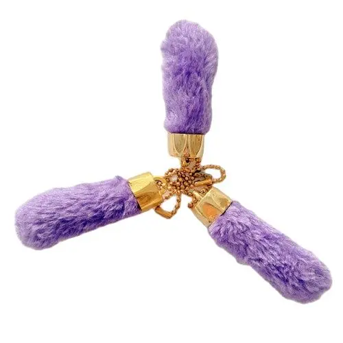 Free shipping fake rabbit foot keychain lavender color 
Free shipping fake rabbit foot keychain lavender color