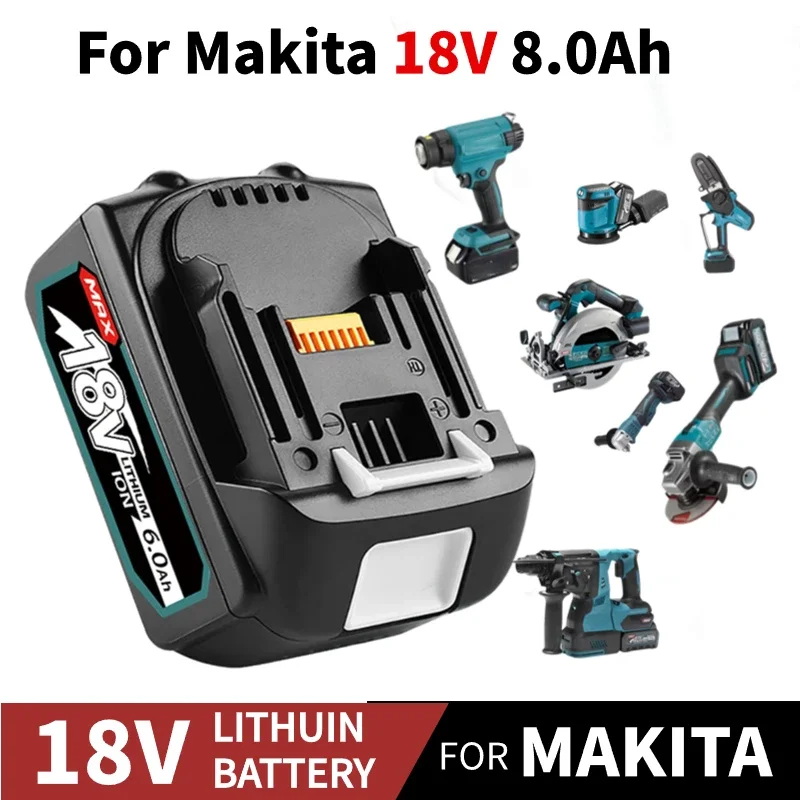 New BL1850 for Makita 18V Rechargeable Battery 18650 Lithium-ion Cell Suitable For for Makita Power Tool BL1860 BL1830 LXT400
New BL1850 for Makita 18V Rechargeable Battery 18650 Lithium-ion Cell Suitable For for Makita Power Tool BL1860 BL1830 LXT400