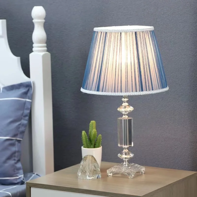 

Crystal Desk Lamp Crystal Table Light Luxury Bedside Desk Light Bedroom Table Lamp Bedroom Livingroom Bedside Hotelroom