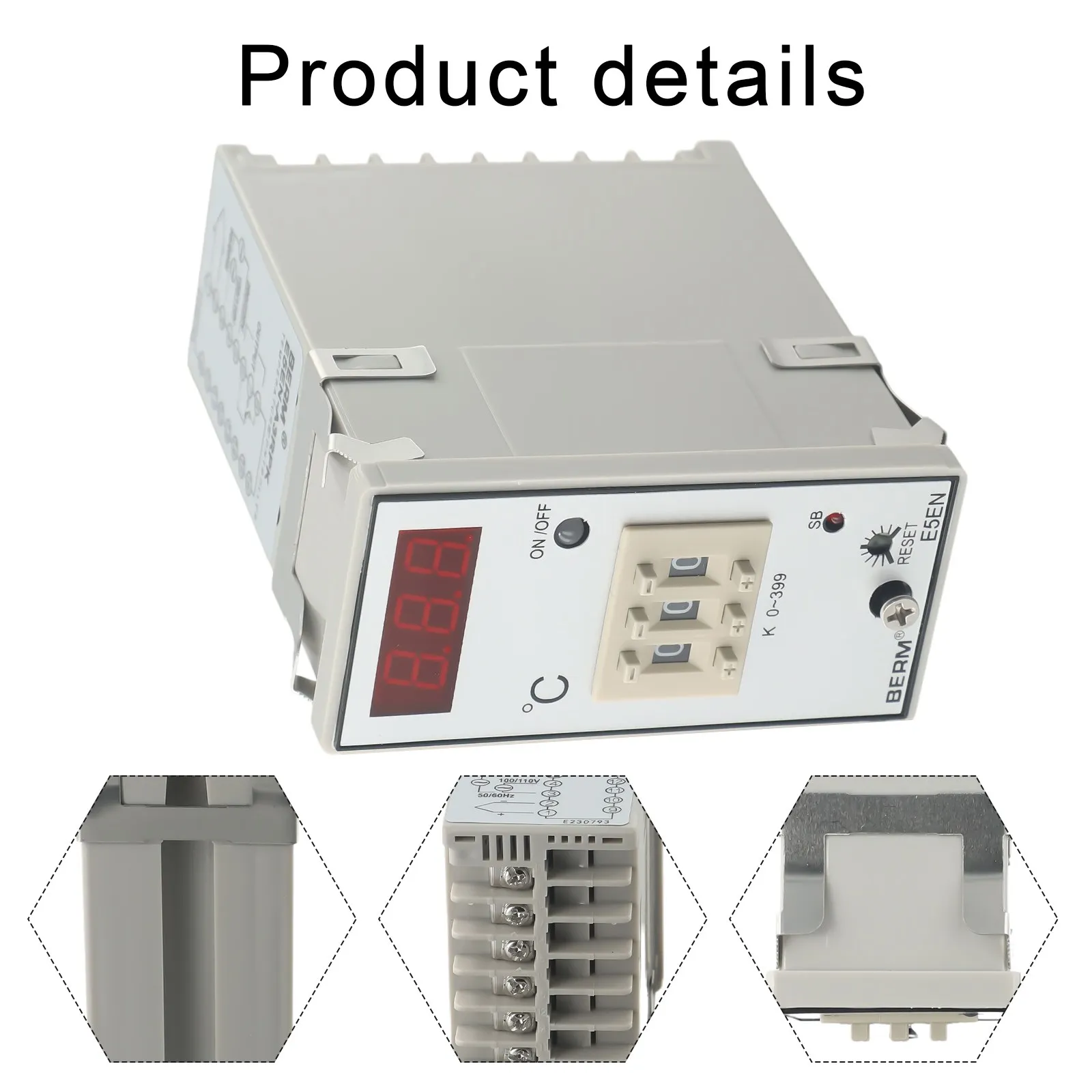 High Precision Thermostat E5ENA3RPK LED Digital Tube Display Reliable Copper Contacts Selected Materials Long Life
High Precision Thermostat E5ENA3RPK LED Digital Tube Display Reliable Copper Contacts Selected Materials Long Life