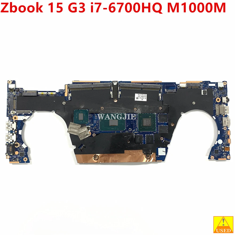 Бывшая в употреблении материнская плата для ноутбука HP ZBook Studio G3 15 G3 серии Mobil I7-6700HQ CPU + M1000M 2 Гб GPU 840931-601 840931-001
Бывшая в употреблении материнская плата для ноутбука HP ZBook Studio G3 15 G3 серии Mobil I7-6700HQ CPU + M1000M 2 Гб GPU 840931-601 840931-001