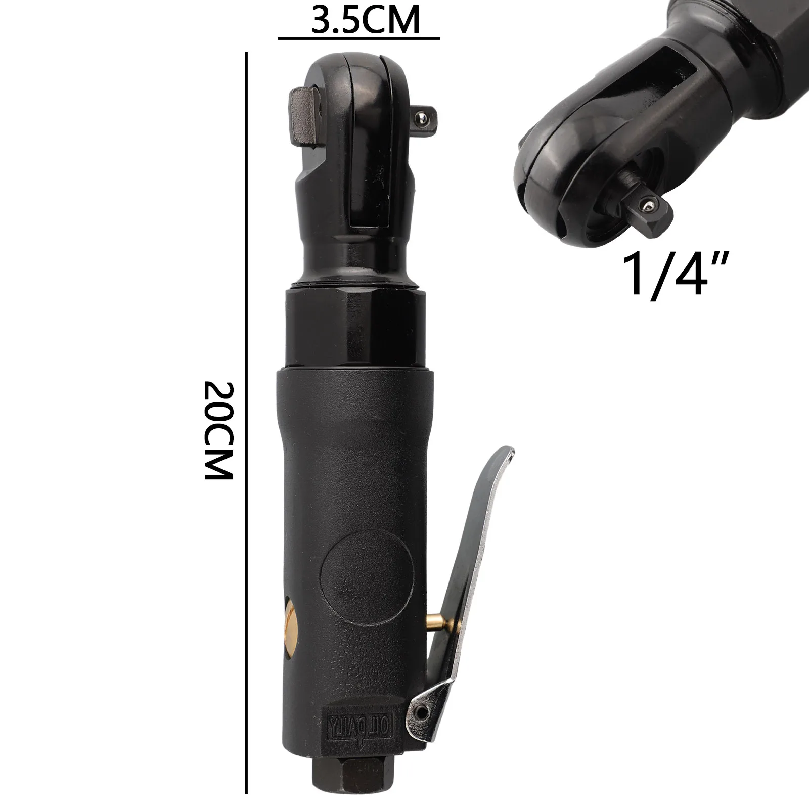 Pneumatic Ratchet Wrench Air Ratchet Energy Saving For Repair Straight Shank 160-250rpm Professional Lightweight
Pneumatic Ratchet Wrench Air Ratchet Energy Saving For Repair Straight Shank 160-250rpm Professional Lightweight