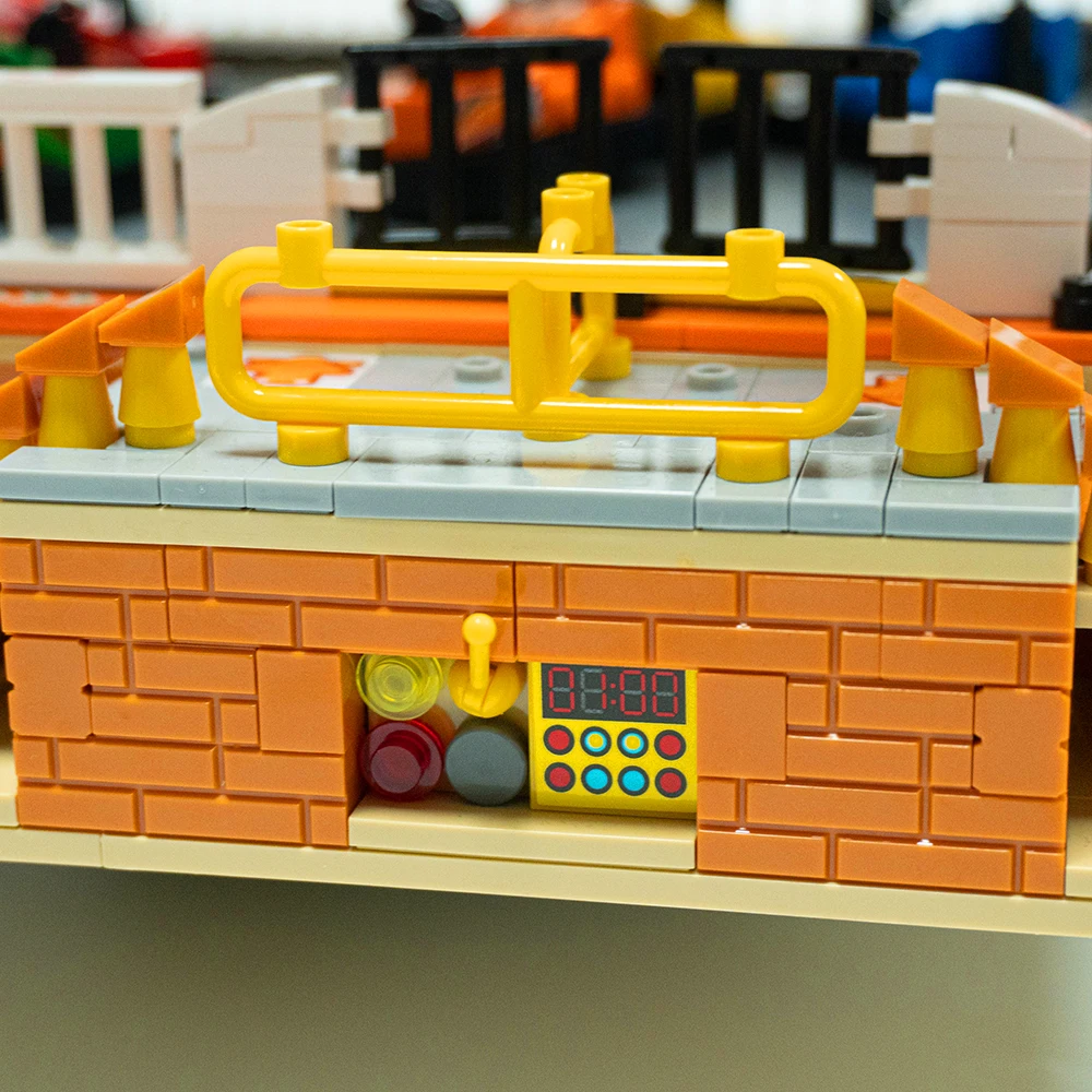 Creative Amusement Park: Bumper Car Building Blocks Set, Urban Street View Assembly, Building Blocks, Children's Toys 1099pcs Creative Amusement Park: Bumper Car Building Blocks Set, Urban Street View Assembly, Building Blocks, Children's Toys 1099pcs