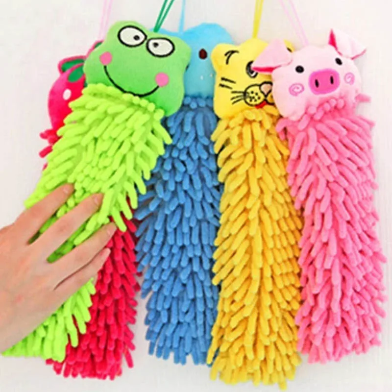 30CM Chenille Hand Towels Kitchen Bathroom Hand Wipe Towel Cartoon Shape Quick Dry Soft Absorbent Microfiber Hanging Towels
30CM Chenille Hand Towels Kitchen Bathroom Hand Wipe Towel Cartoon Shape Quick Dry Soft Absorbent Microfiber Hanging Towels