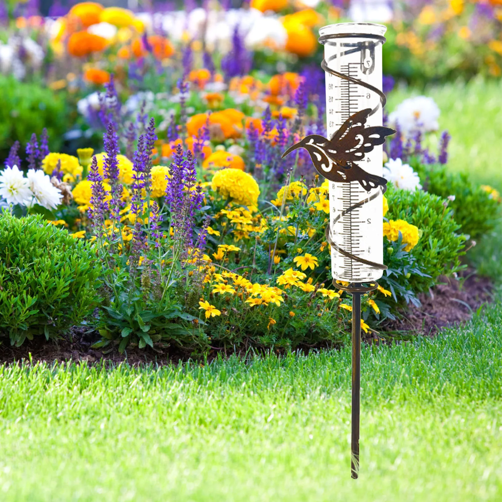 7 Inch Rain GaugeGlass Rain Gauges With Spiral Metal Frame Stake Garden Decorative Novelty Glass Rain Gauge For Garden Patio
7 Inch Rain GaugeGlass Rain Gauges With Spiral Metal Frame Stake Garden Decorative Novelty Glass Rain Gauge For Garden Patio