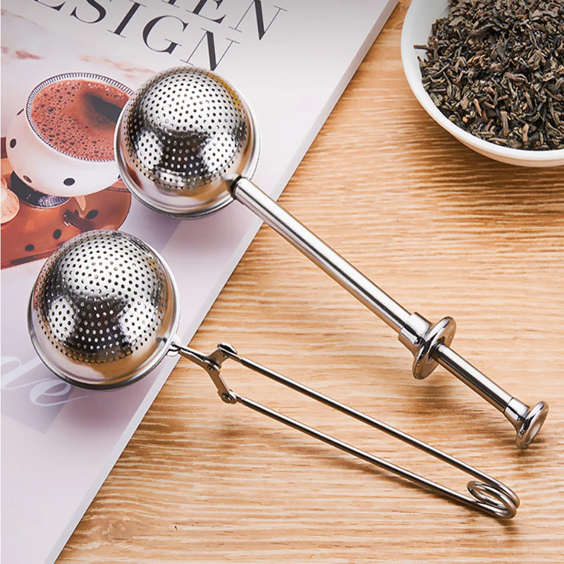 Tea Strainer Stainless Steel Tea Infuser Mesh Tea Ball Infuser Filter Reusable Loose Leaf Strainer Bag Brew Herb Tea Accessories
Tea Strainer Stainless Steel Tea Infuser Mesh Tea Ball Infuser Filter Reusable Loose Leaf Strainer Bag Brew Herb Tea Accessories