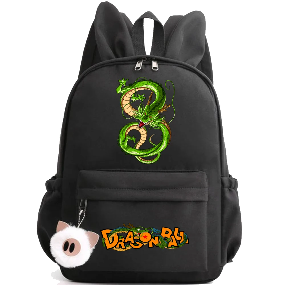 

Cute Rabbit Ears Girls Boy Cartoon Children Backpack Bandai Dragon Ball Student Schoolbag Lightweight Women Waterproof Bags Gift
