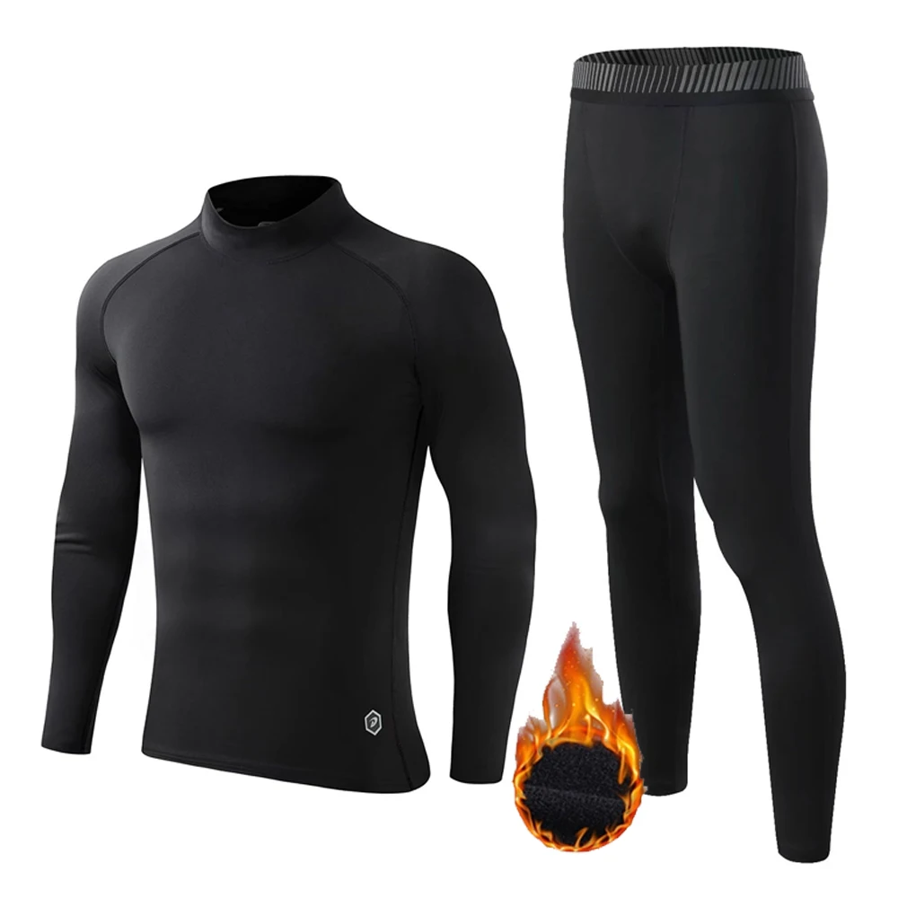 Winter Thermal Underwear Fleece Men's Warm Second Skin Ski Kids Thermal Underwear Base Layer Compression Sportswear Jogger set
Winter Thermal Underwear Fleece Men's Warm Second Skin Ski Kids Thermal Underwear Base Layer Compression Sportswear Jogger set