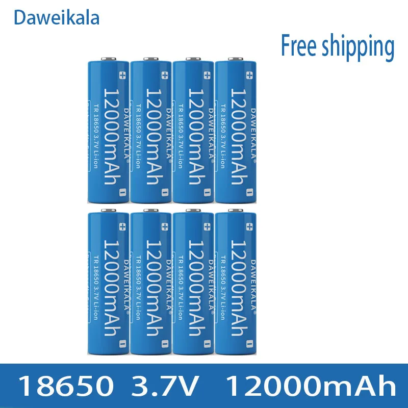 2023 New 18650 3.7V 12000mAh Rechargeable Battery For Flashlight Torch headlamp Li-ion Rechargeable Battery drop Free shipping
2023 New 18650 3.7V 12000mAh Rechargeable Battery For Flashlight Torch headlamp Li-ion Rechargeable Battery drop Free shipping